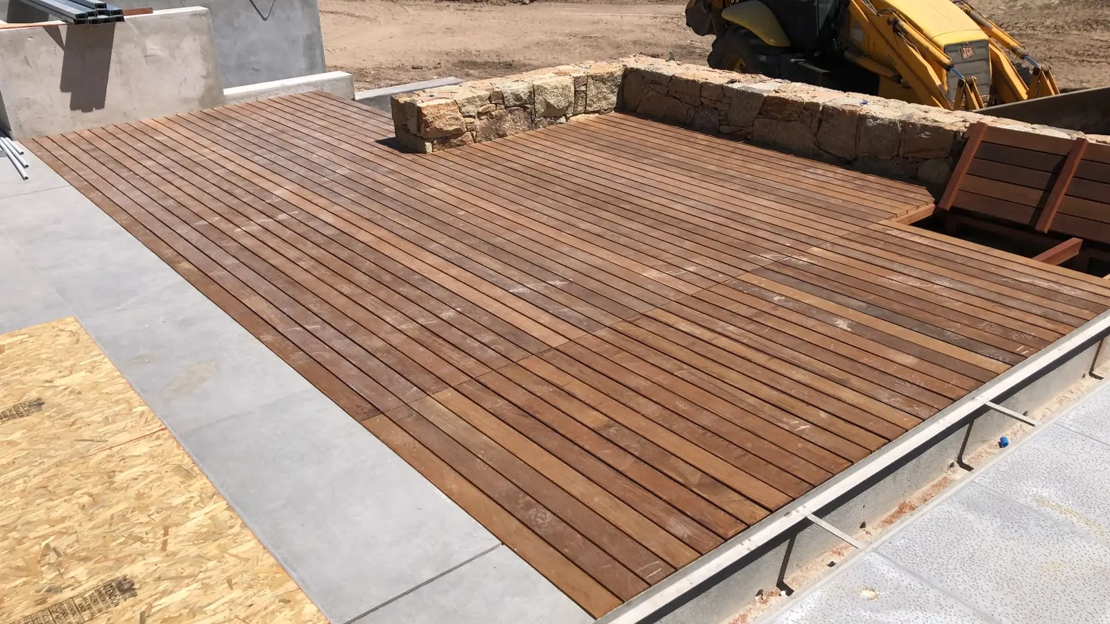 Decks con terminación Bona