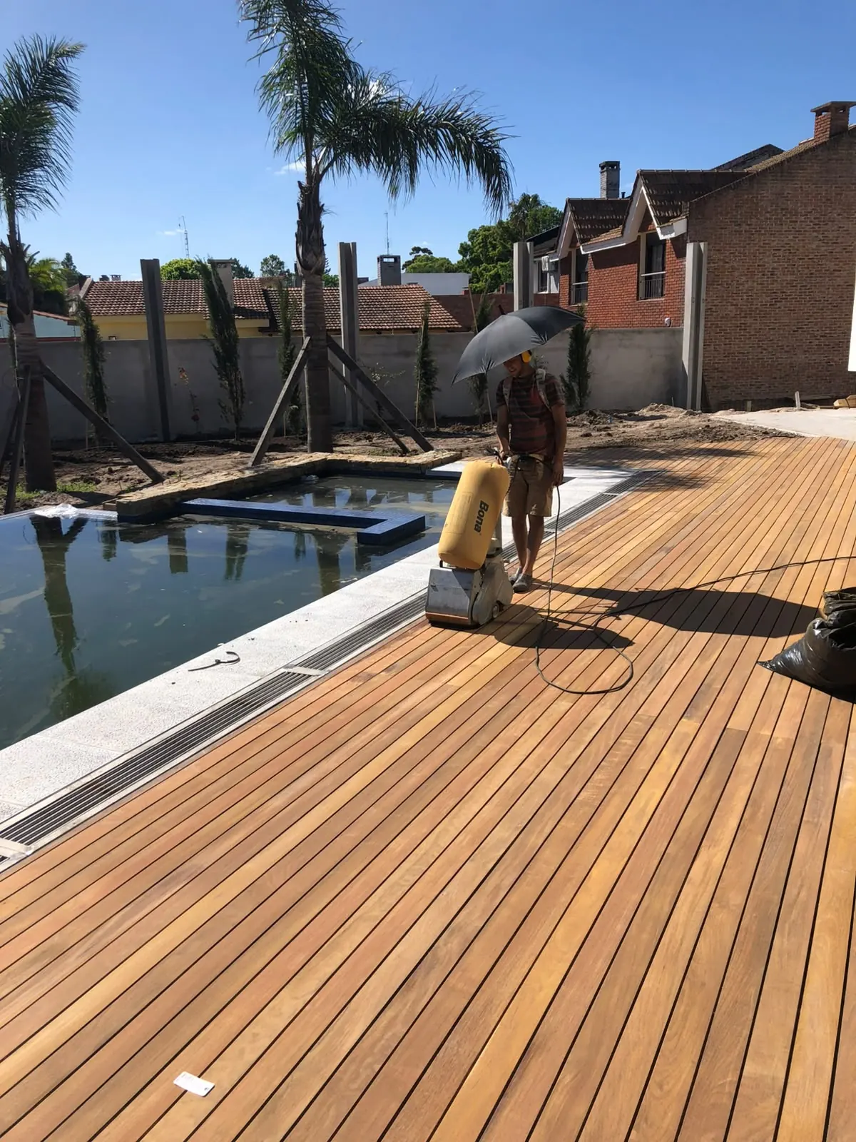 Decks con terminación Bona